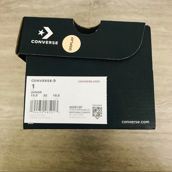 Converse Ditsy Floral Chuck Taylor High Tops - Picture 6 of 8